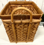Woven Slat Basket