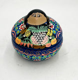 Lidded Woman Bowl