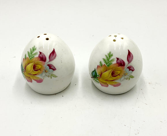 Mini Floral Salt Pepper Shakers