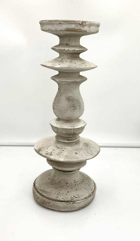 Cement Look Candlestick