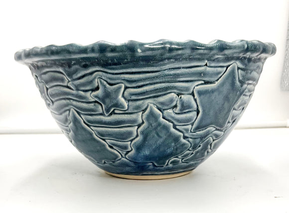 Pottery fir tree Bowl