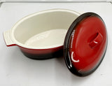 Oval lidded Casserole