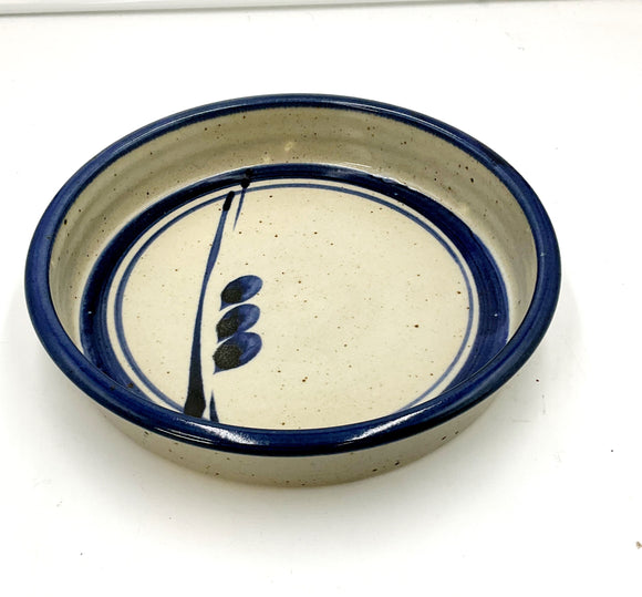 Pottery Flan Dish