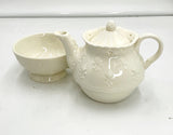 Cream Lace Tea for One