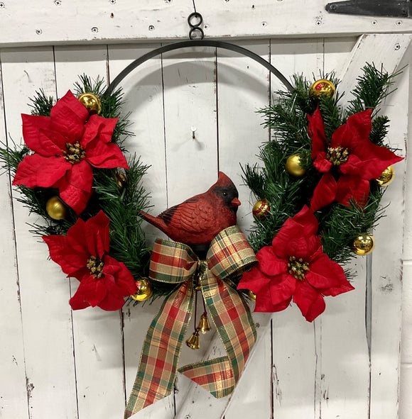 Cardinal Wreath