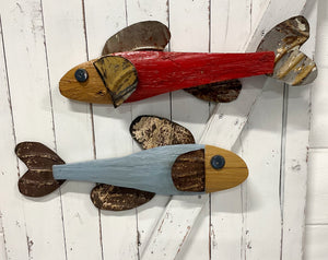 Rustic Fish Hangers