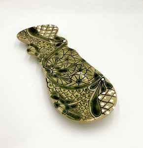 Patterned Spoon Rest