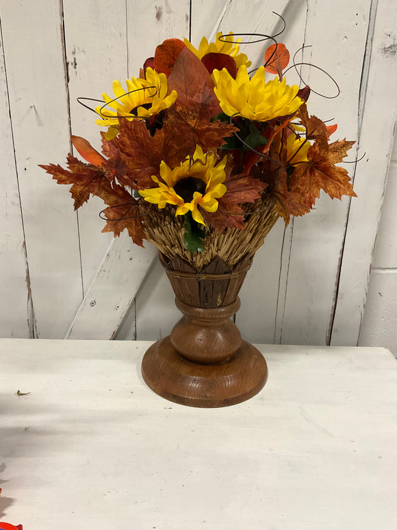 Fall Pedestal Arrangement