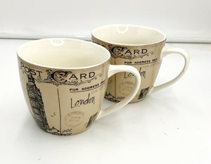 Postcard Sketches Mugs