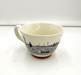 Sailing Through Town Mug