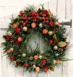 Sugared Fruit Wreath