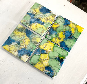 Tile Coaster Set