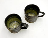 Metallic Glazed Mugs