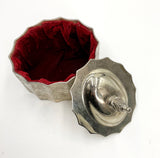 Silver Lidded Trinket Dish