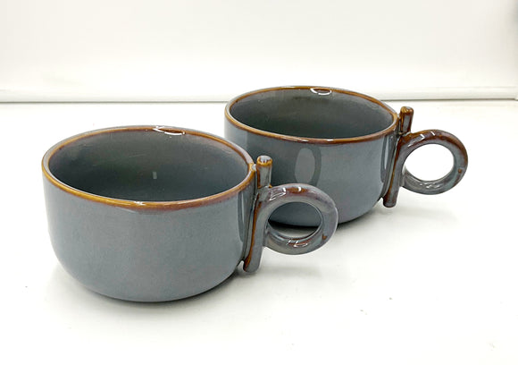 Latte mug pair