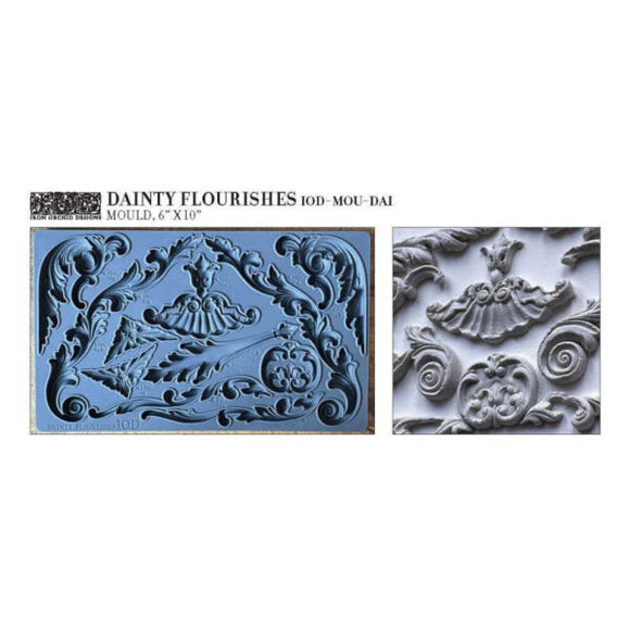 Dainty Flourishes - IOD Mould