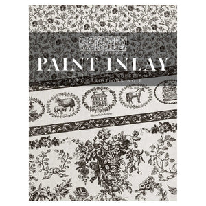 Delft Traditions Noir - IOD Paint Inlay