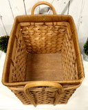 Woven Slat Basket