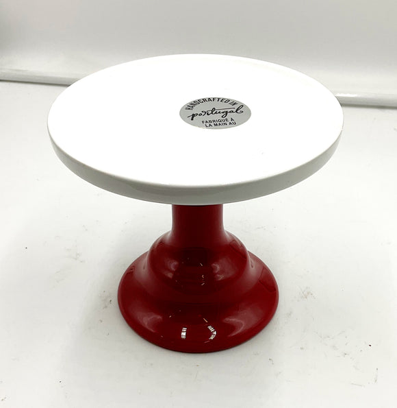 Red White Pedestal
