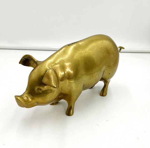 Brass Piggy Bank