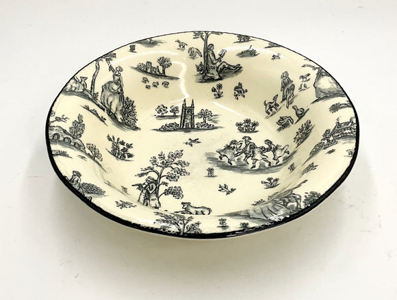 Toile de Jouy Bowl