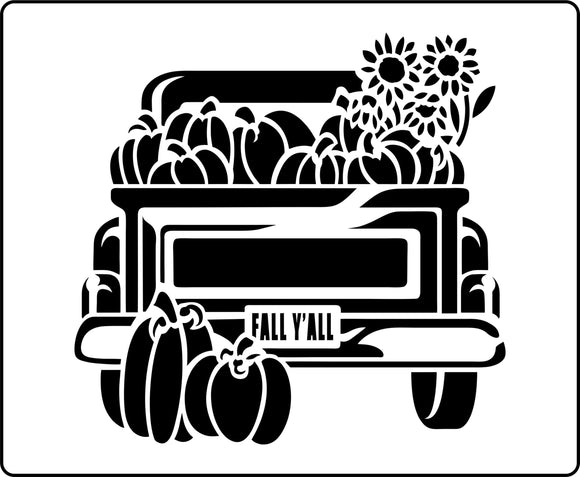 Fall Truck - JRV Stencil