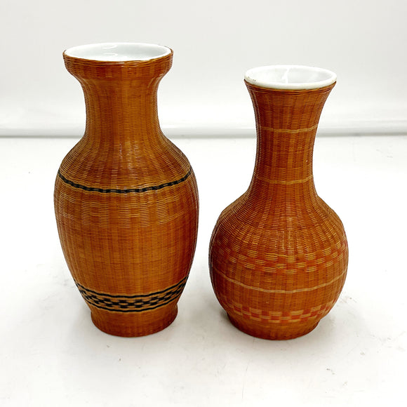 Bamboo Porcelain Vases