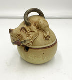 Stoneware Cat Tea Set