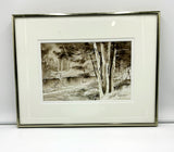 Original Watercolour- Forest Study