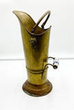 Vintage Brass Coal Scuttle