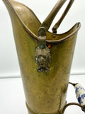 Vintage Brass Coal Scuttle