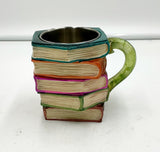 Book Stack Mug