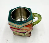 Book Stack Mug