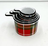 Plaid Measuring Cups