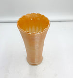 Peach Lustre Vase