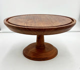 Wood Raised Pedestal