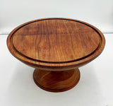 Wood Raised Pedestal