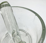 Glass Mortar Pestle