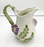April Flowers Pitcher