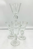 Seeded Glass Goblets