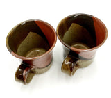 Pair Pottery Mugs