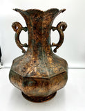 Copper Leaf Urn