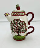 Apple Tree Teapot set