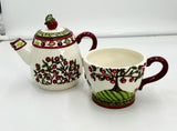 Apple Tree Teapot set