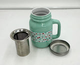 Mason Jar Tea Mug