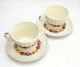 Rose Briar cups and saucers