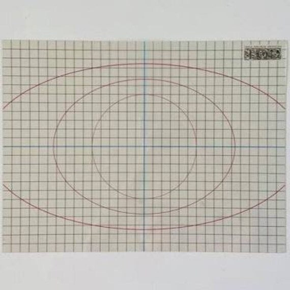 Thin Mount Sheet - Grid & circles