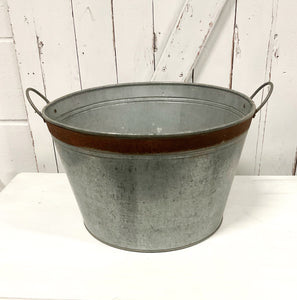 Large Metal Tub