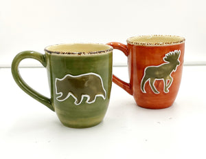 Pair Cabin Collection Mugs