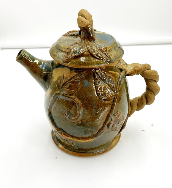 Hand made Pottery Teapot